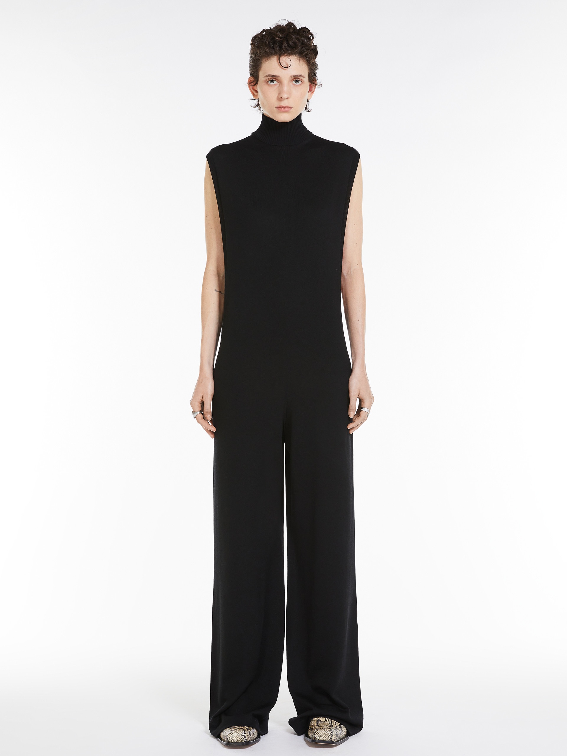 KIRIE Sleeveless wool-knit jumpsuit - 3