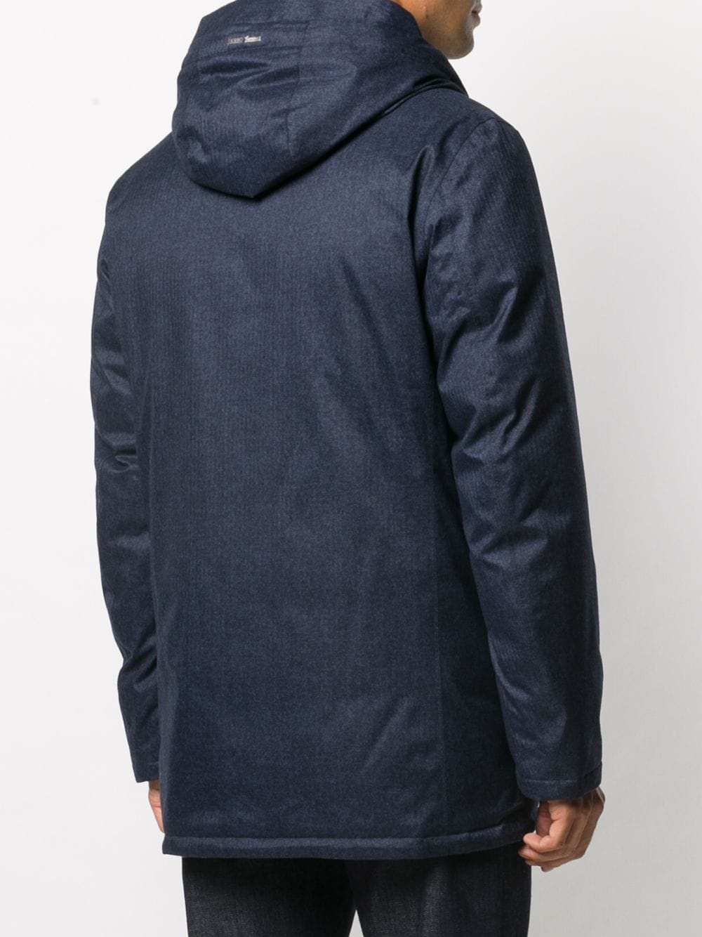 hooded down jacket - 4