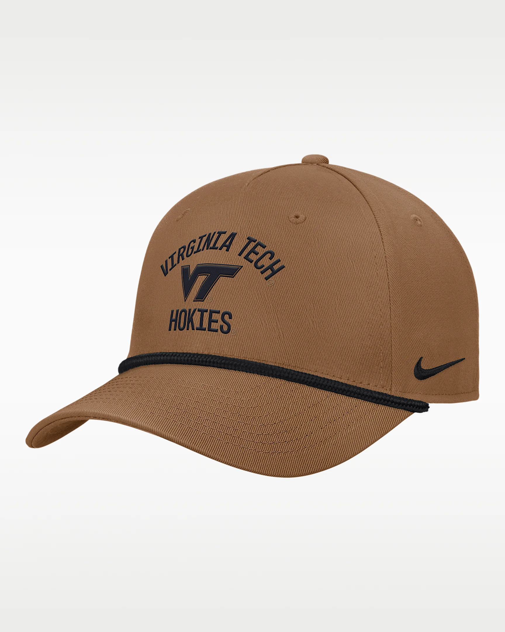 Virginia Tech 2026 Military Appreciation Rope Rise Men's Nike College Adjustable Hat - 1