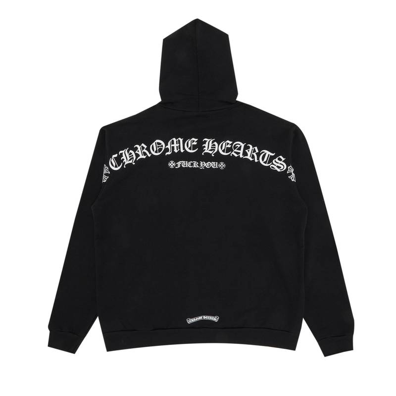 Chrome Hearts Chrome Hearts Fuck You Tbar Logo Hoodie 'Black' outlook