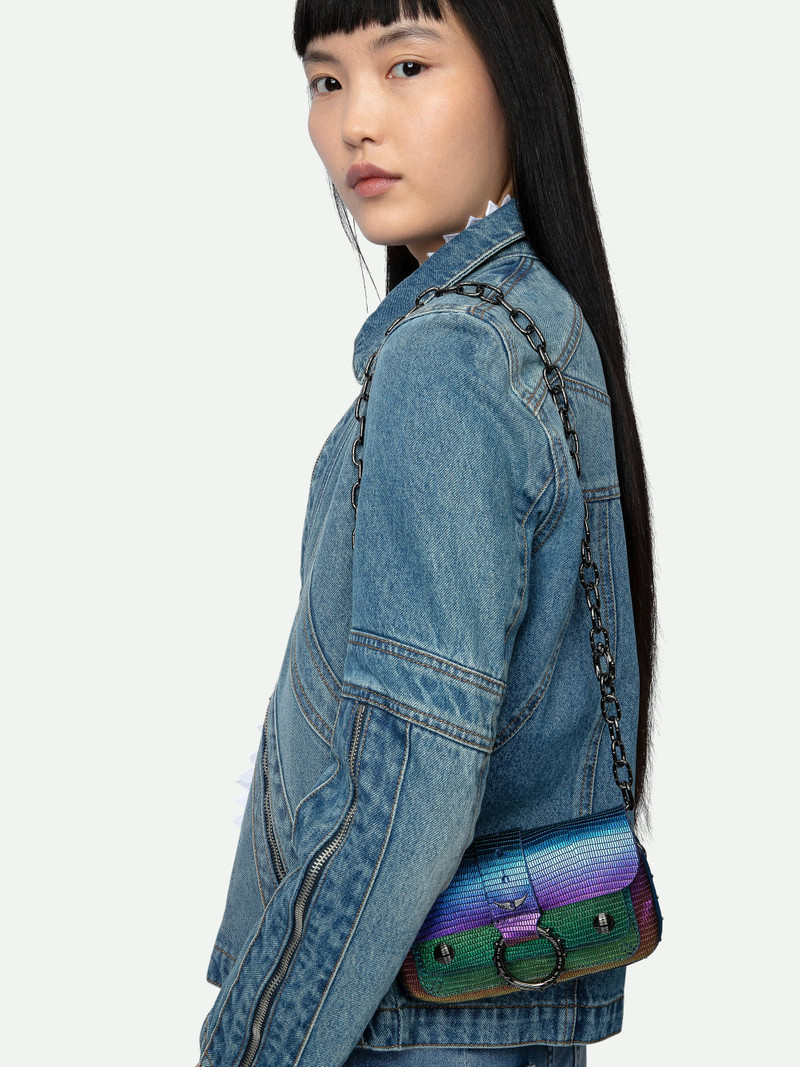 Kate Wallet Embossed Metallic Bag 7