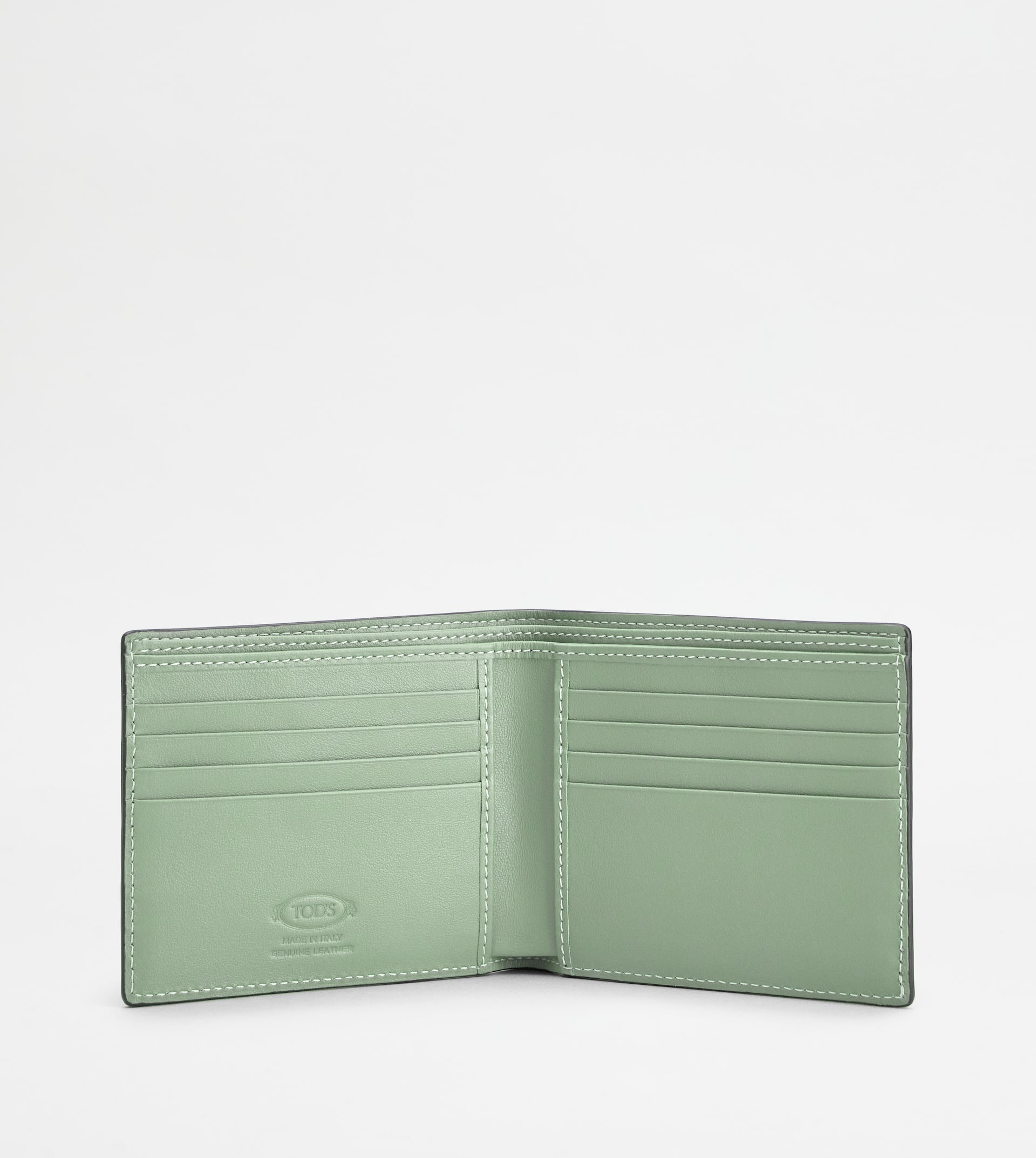 WALLET IN LEATHER - GREEN - 2