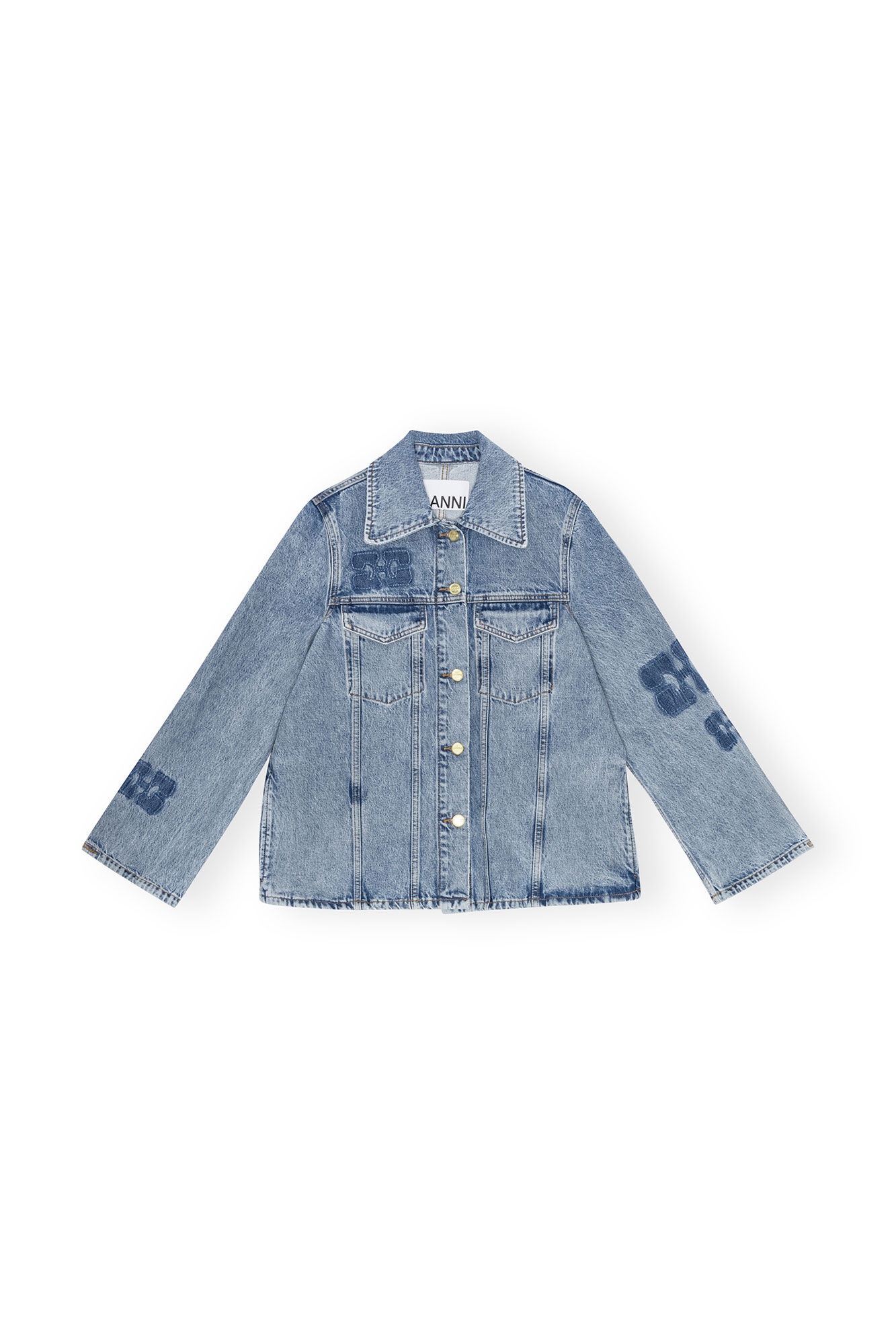 PATCH DENIM JACKET - 1