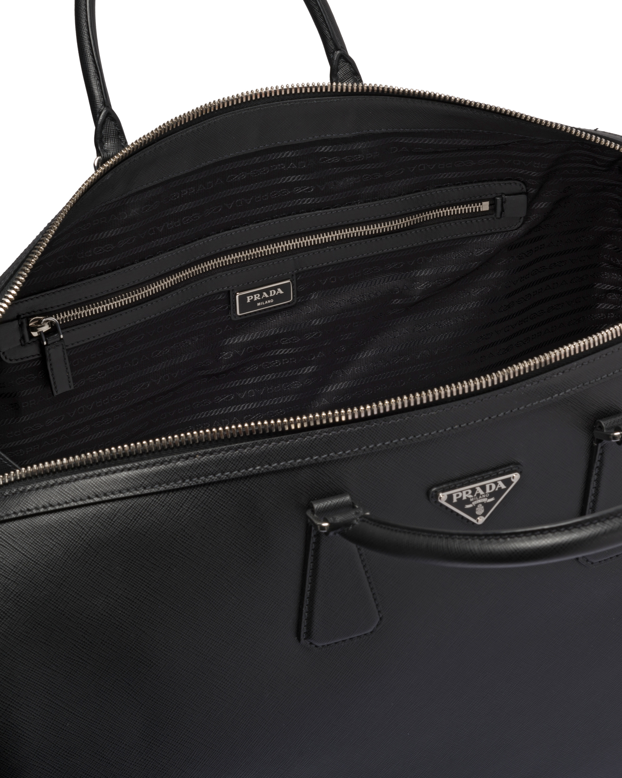 Saffiano Leather Travel Bag - 5