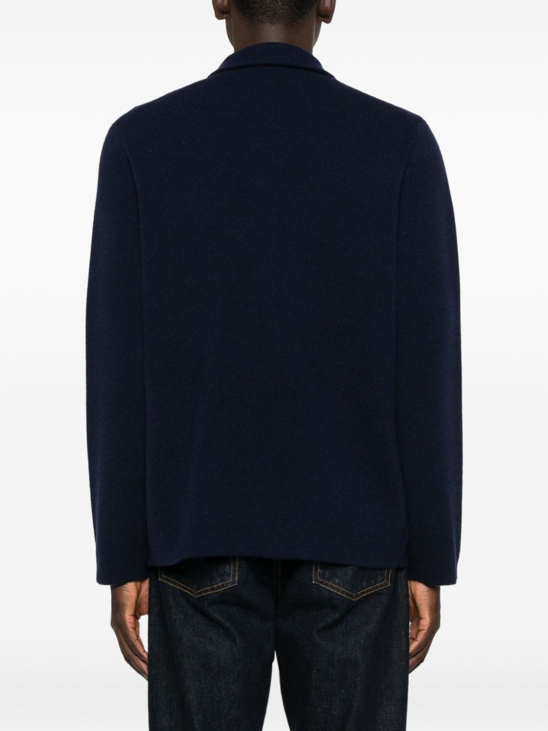 patch-pocket button cardigan 4