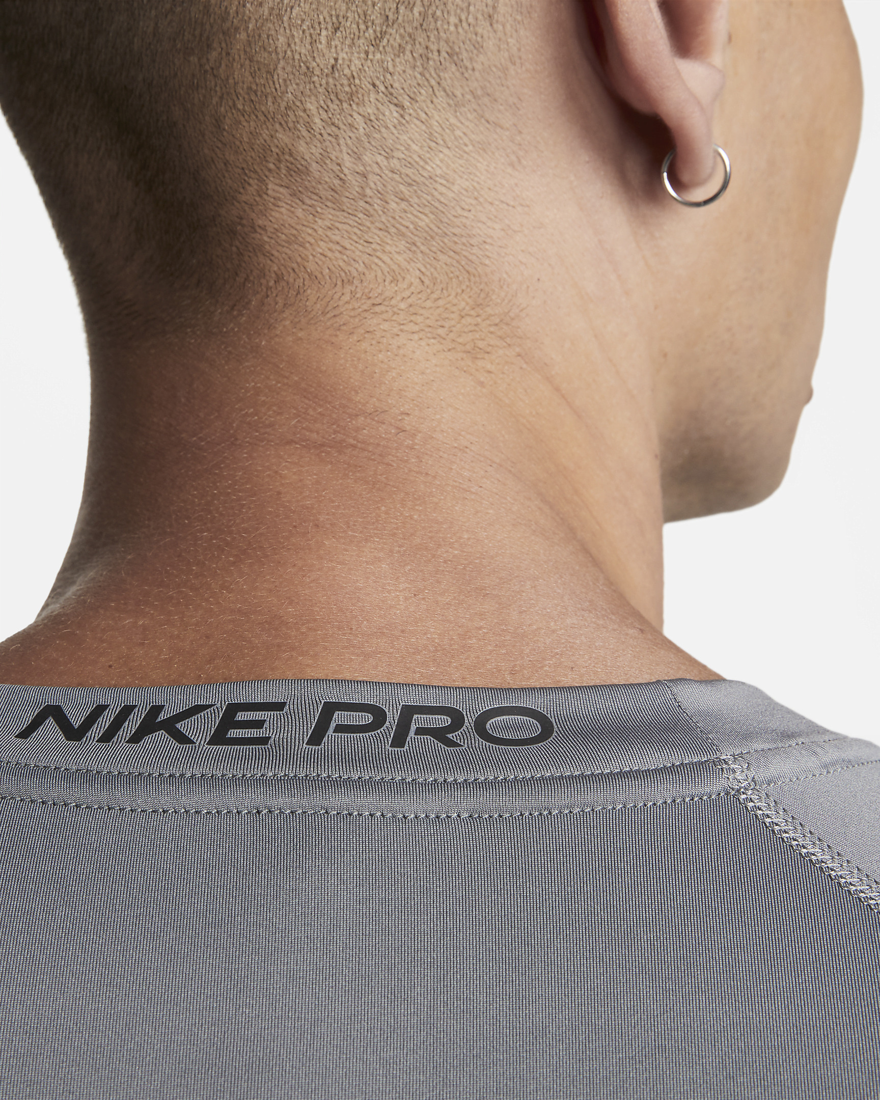 Nike Pro Men's Dri-FIT Tight Short-Sleeve Fitness Top - 5