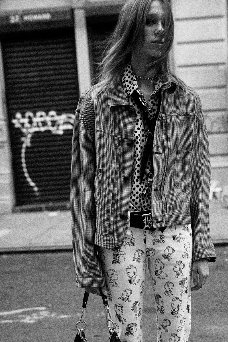 RELAXED PLEATED TRUCKER JACKET 1