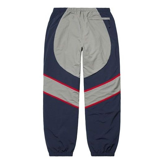 Supreme x New York Yankees Track Pants 'Grey Navy' SUP-FW21-151 - 2