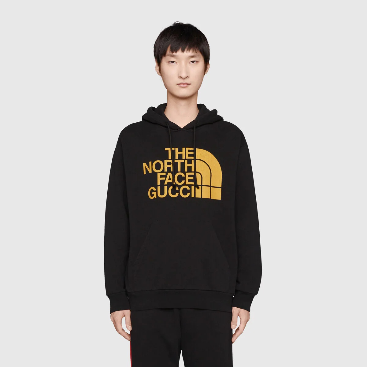 The North Face x Gucci Web print cotton sweatshirt - 3