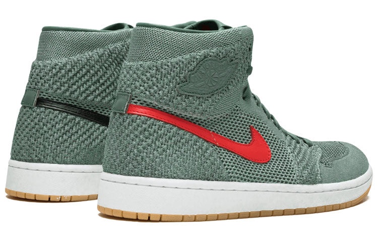 Air Jordan 1 High Flyknit 'Clay Green' 919704-333 - 4