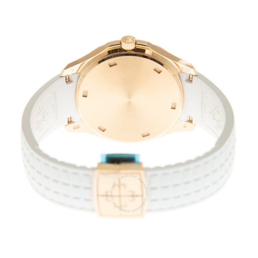 Patek Philippe Aquanaut Quartz Diamond White Dial Ladies Watch 5269-200R-001 - 5