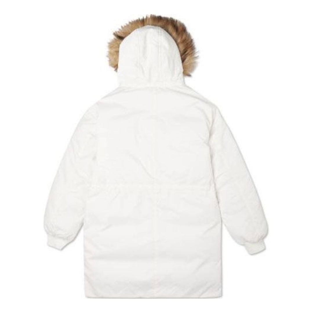 (WMNS) Converse Long Down Parka 'White' 10019430-A01 - 2