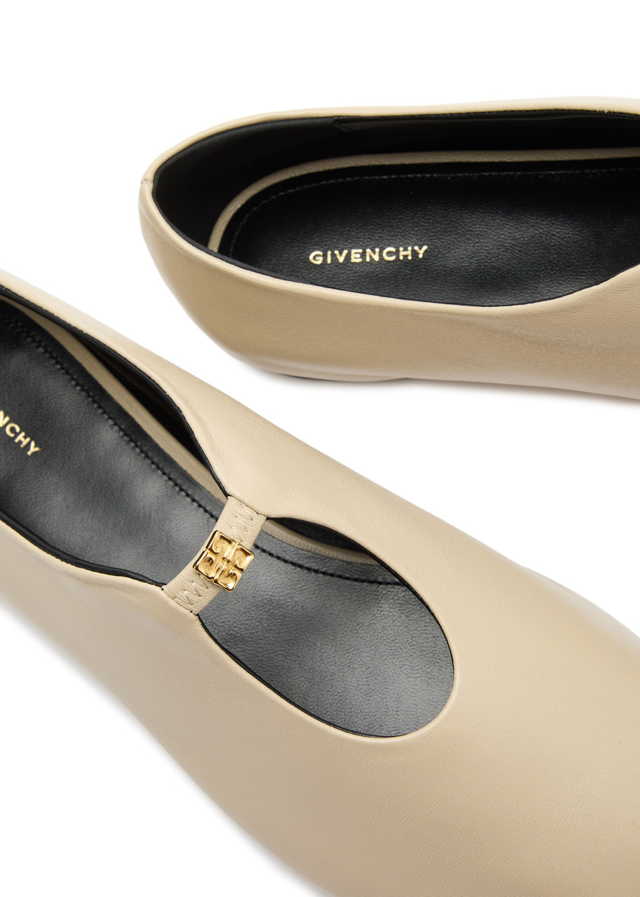 Givenchy 4G Leather Ballet Flats - 4