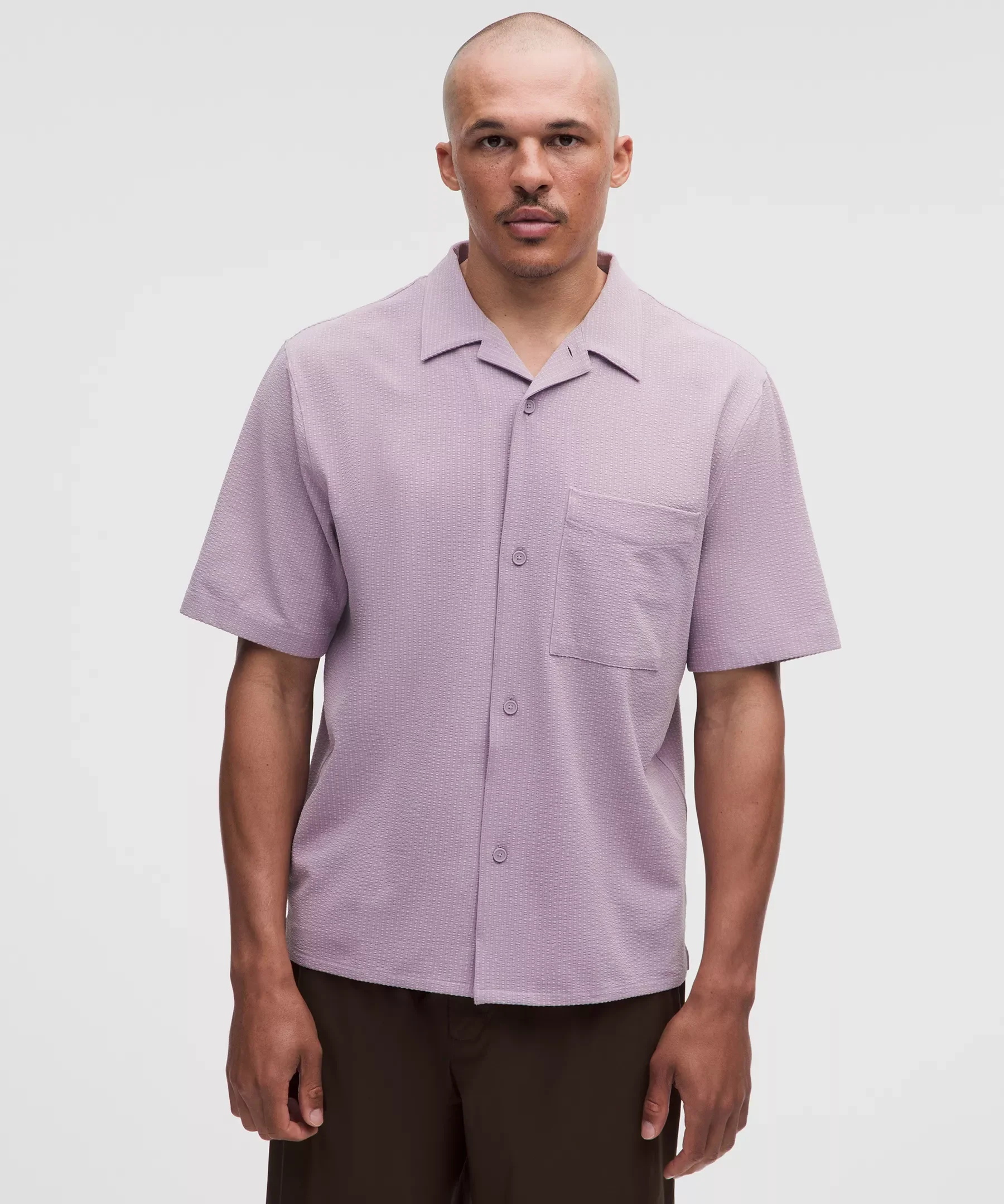 Airing Easy Camp-Collar Shirt *Textured - 1