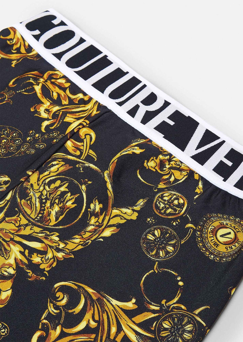 VERSACE JEANS COUTURE Regalia Baroque print shorts outlook