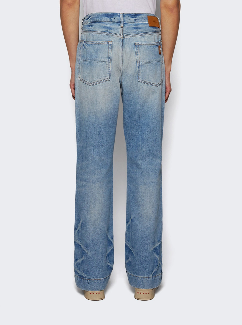 Straight Flare Jean Faded Indigo - 4