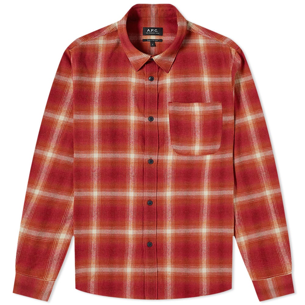 A.P.C. Trek Check Overshirt - 1