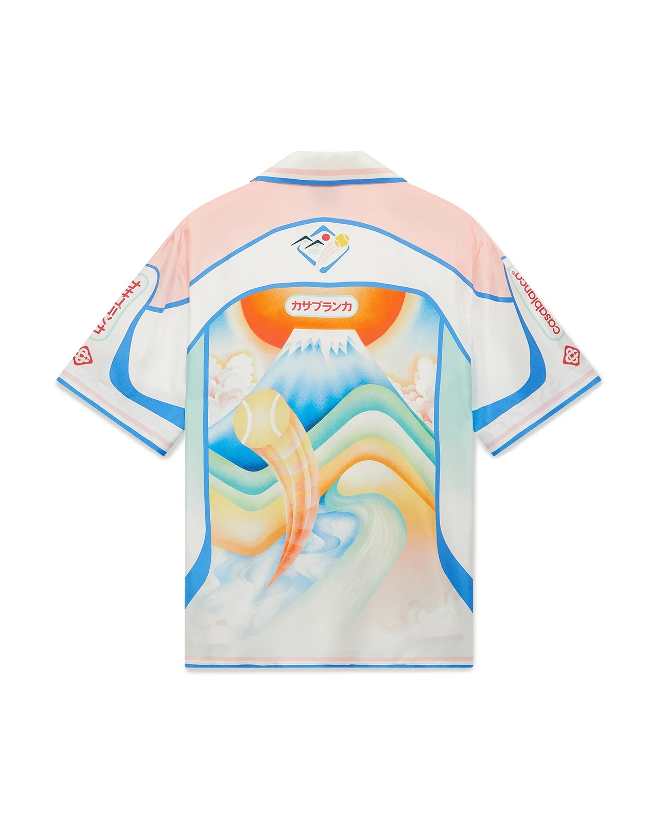 Fuji Dream Silk Short Sleeve Shirt - 1
