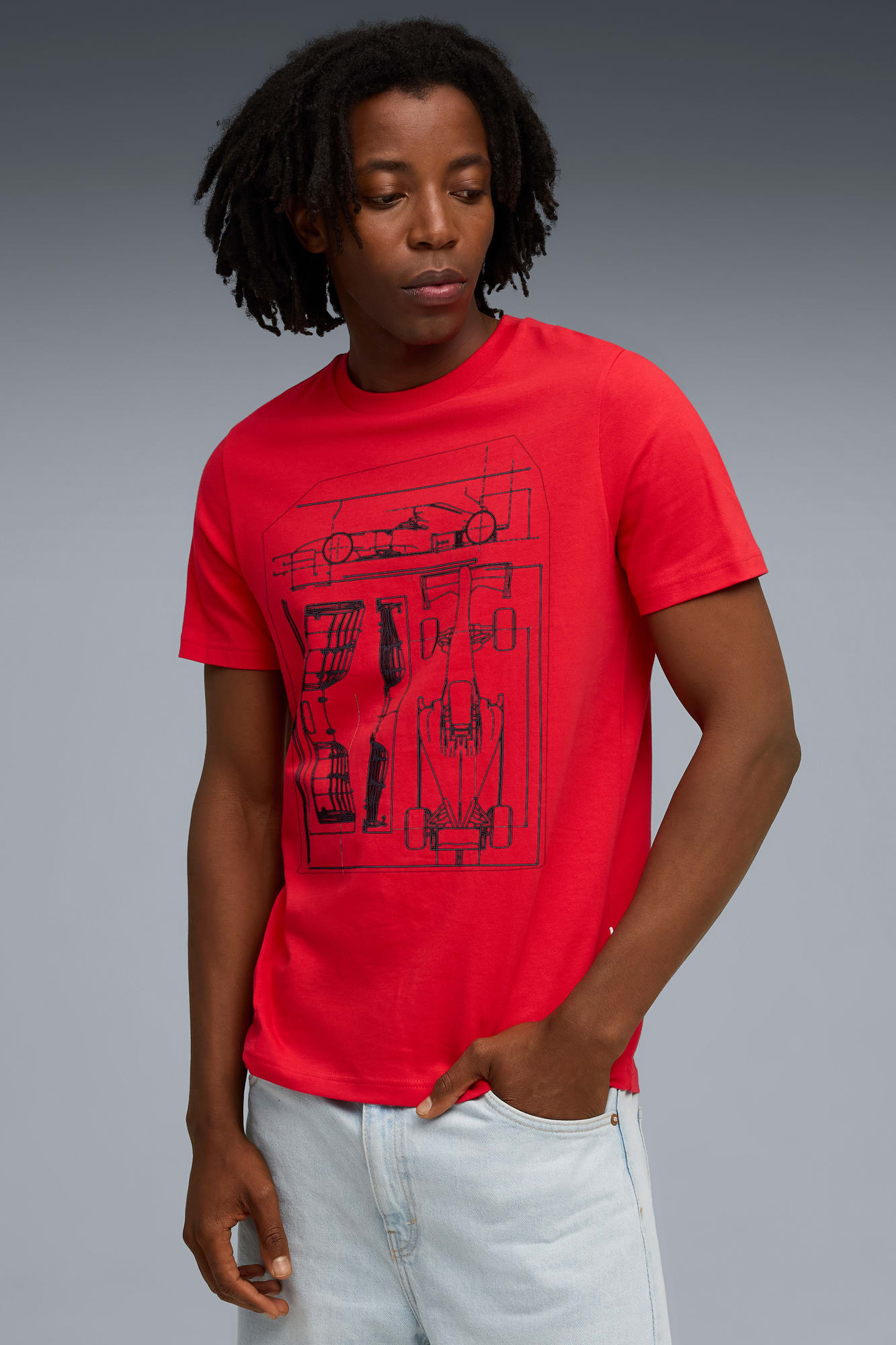 Ferrari Sportswear Graph Tee Men - 3