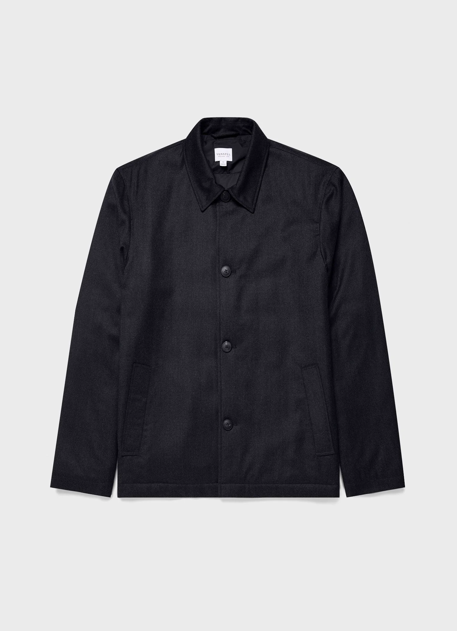 Insulated Wool Jacket - 1