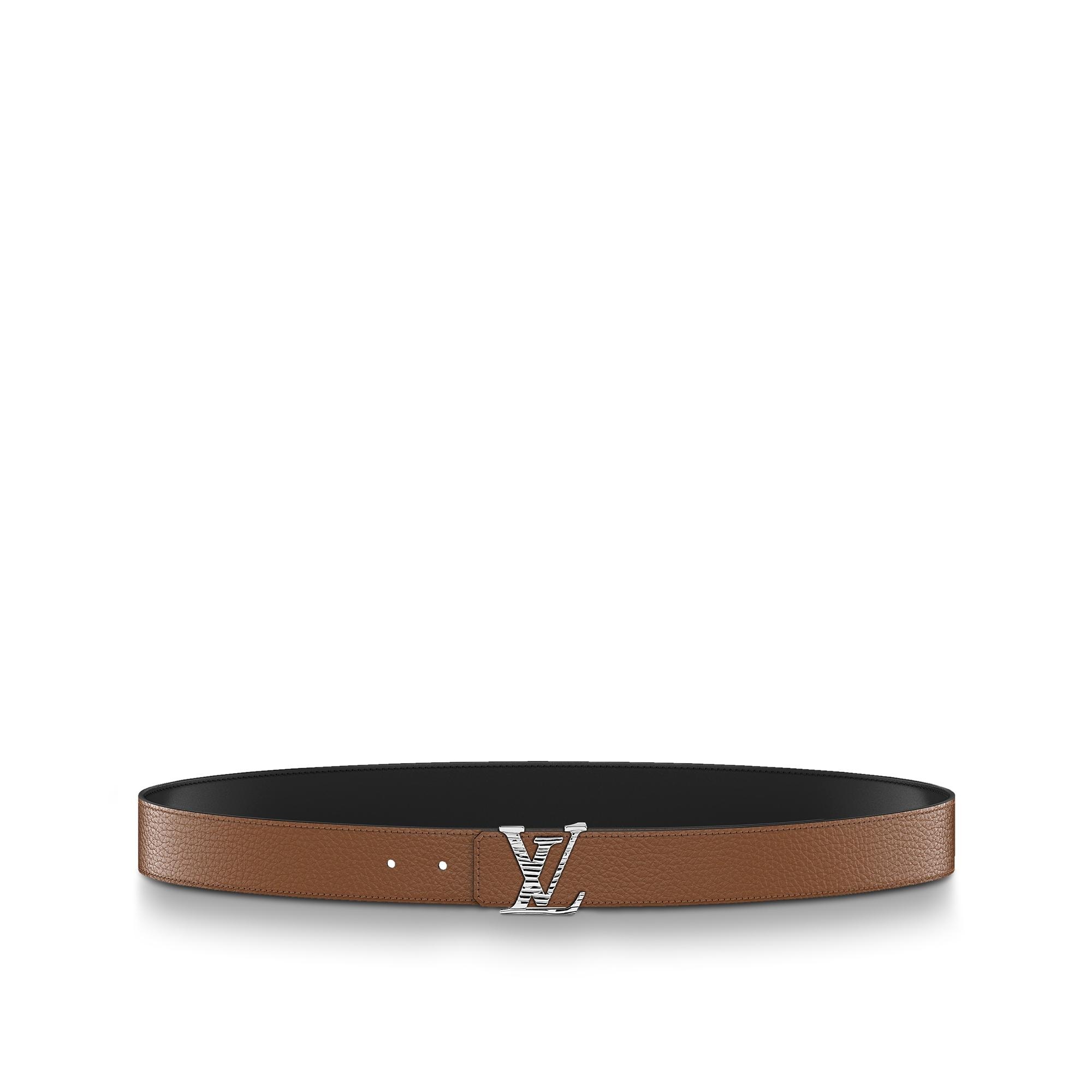 LV Initiales Epi Buckle In Shiny Silver-color - 1