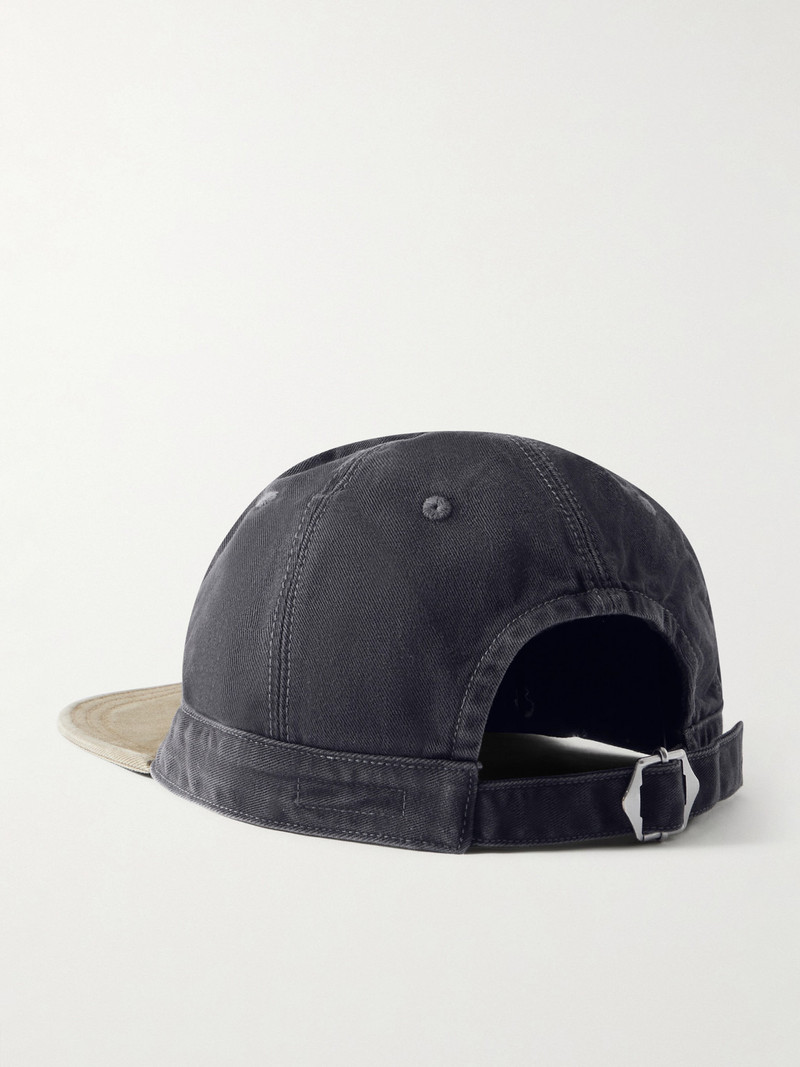 Life Scherzo Chino Brimfield Embroidered Cotton-Twill Cap 4