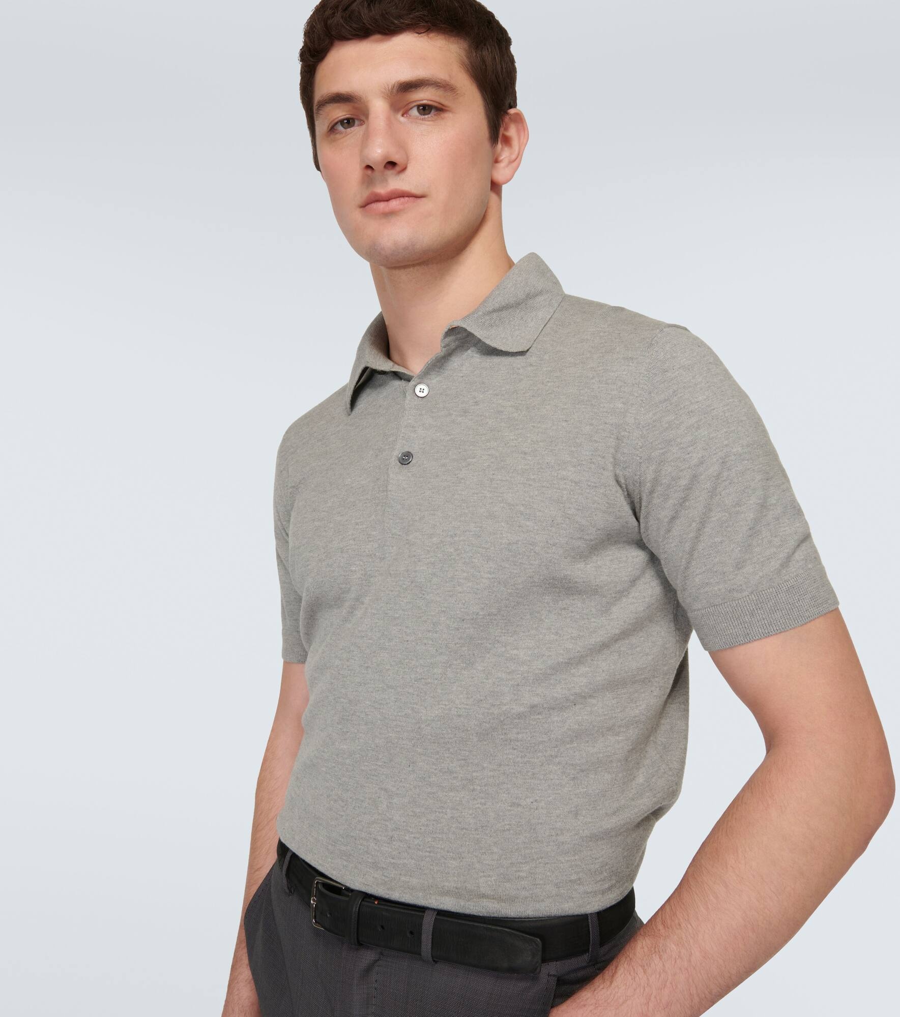 Cotton polo shirt - 5