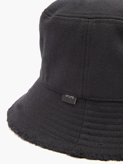 Paul Smith Frayed-edge wool bucket hat outlook