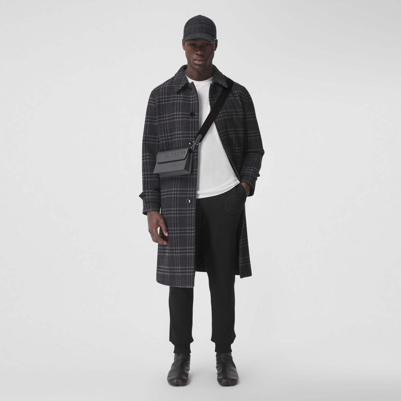 Horseferry Print Leather Crossbody Bag 6