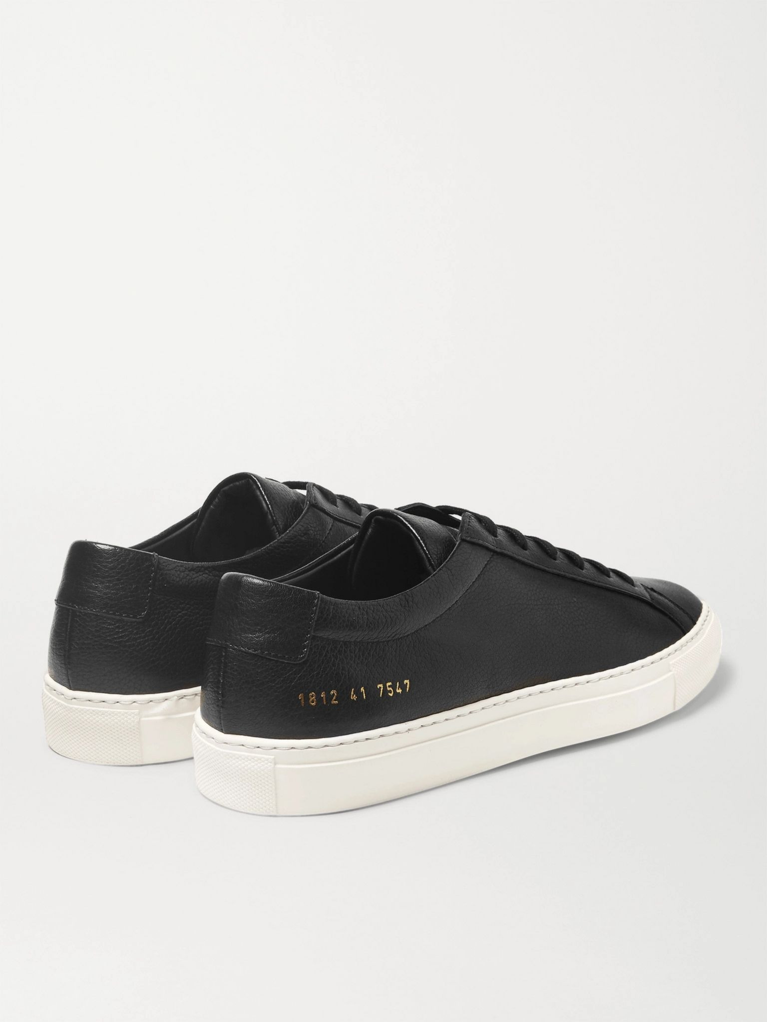 Original Achilles Full-Grain Leather Sneakers Black - 4