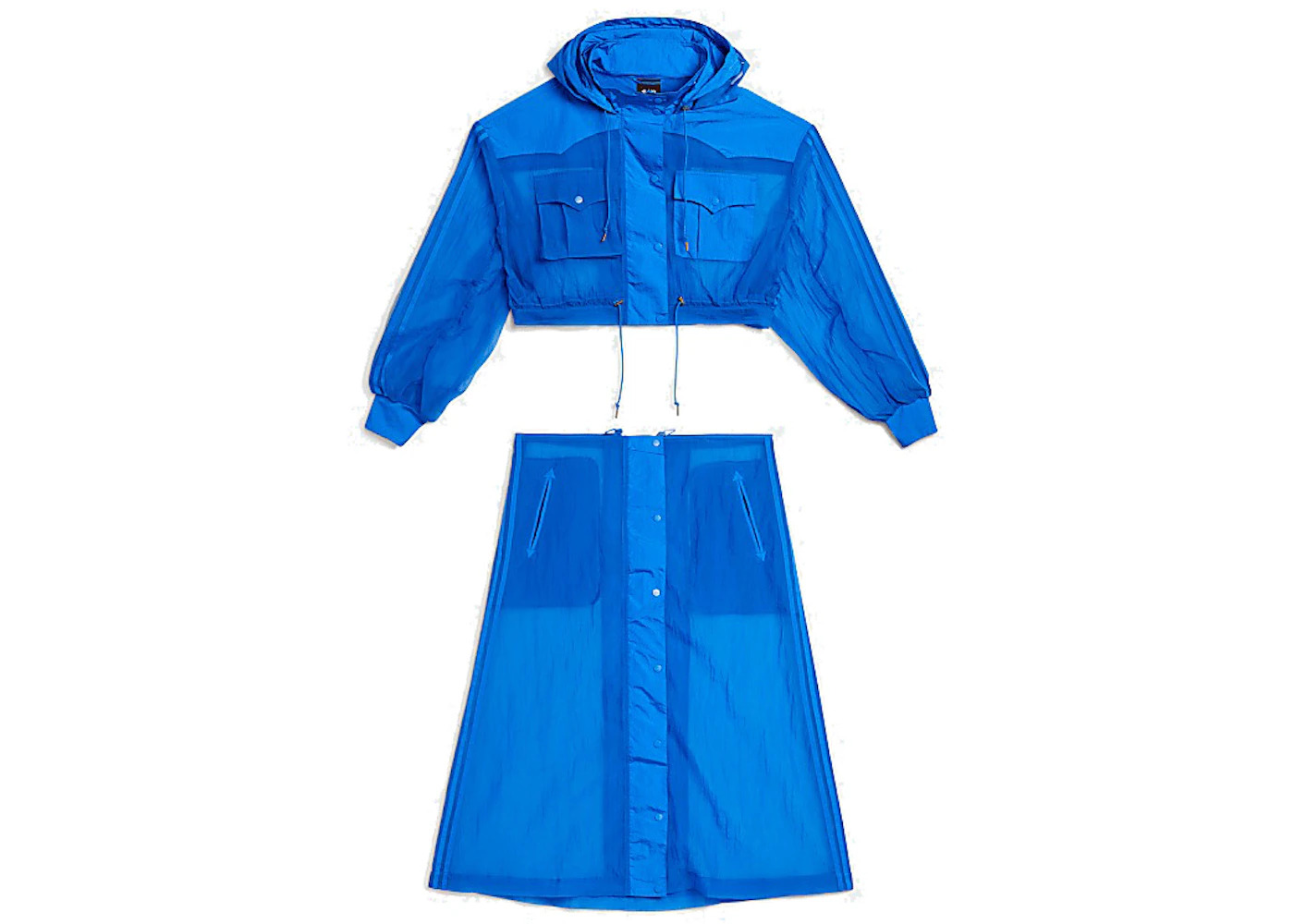 adidas Ivy Park Cover-Up Jacket Glory Blue/Glow Blue - 3