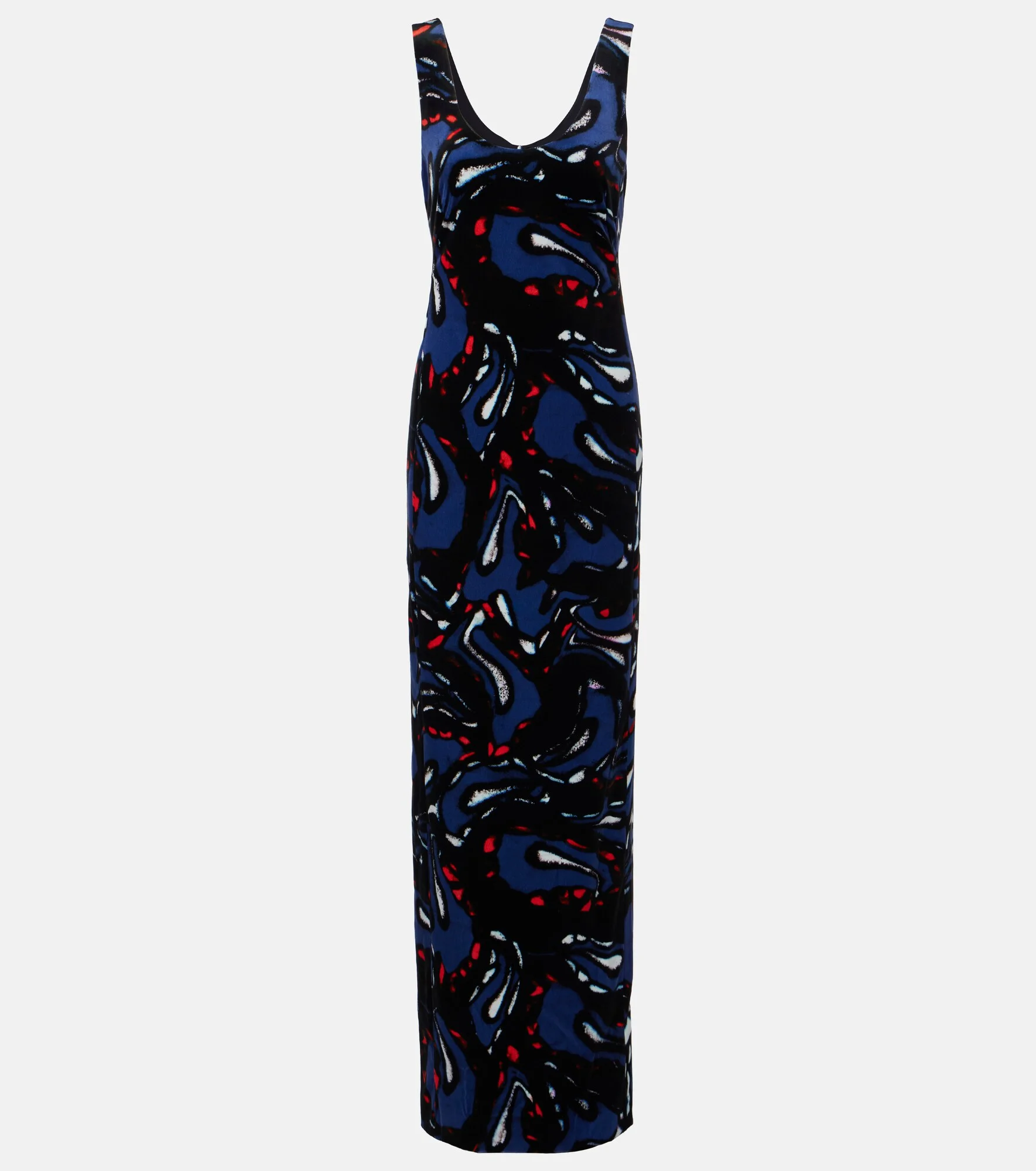 Debant printed cotton-blend maxi dress - 1
