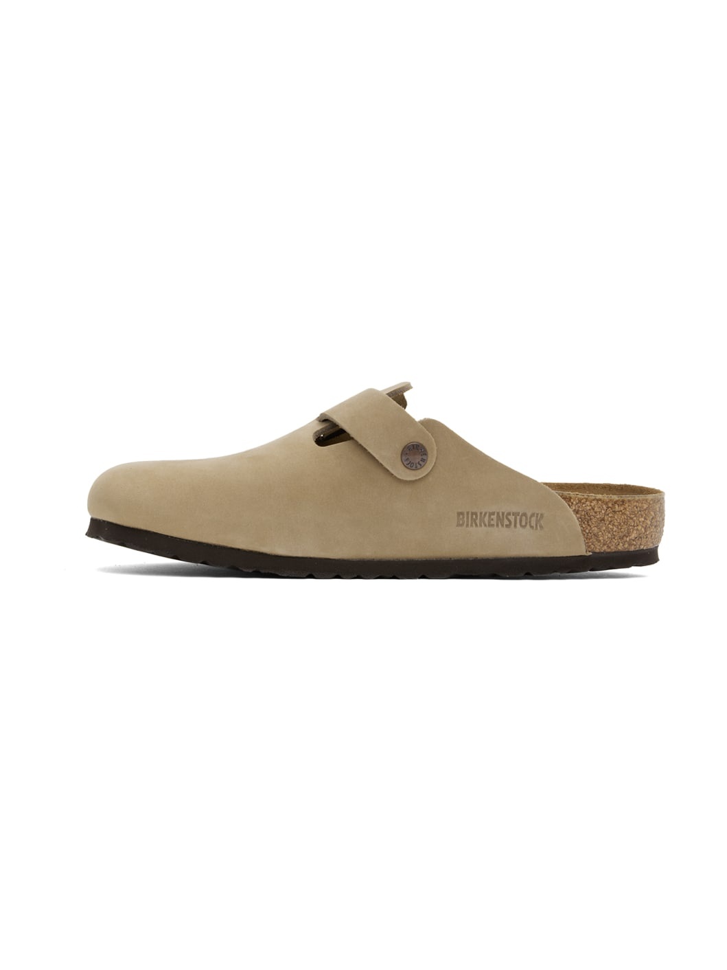 Brown Regular Boston Oiled Leather Clogs - 3