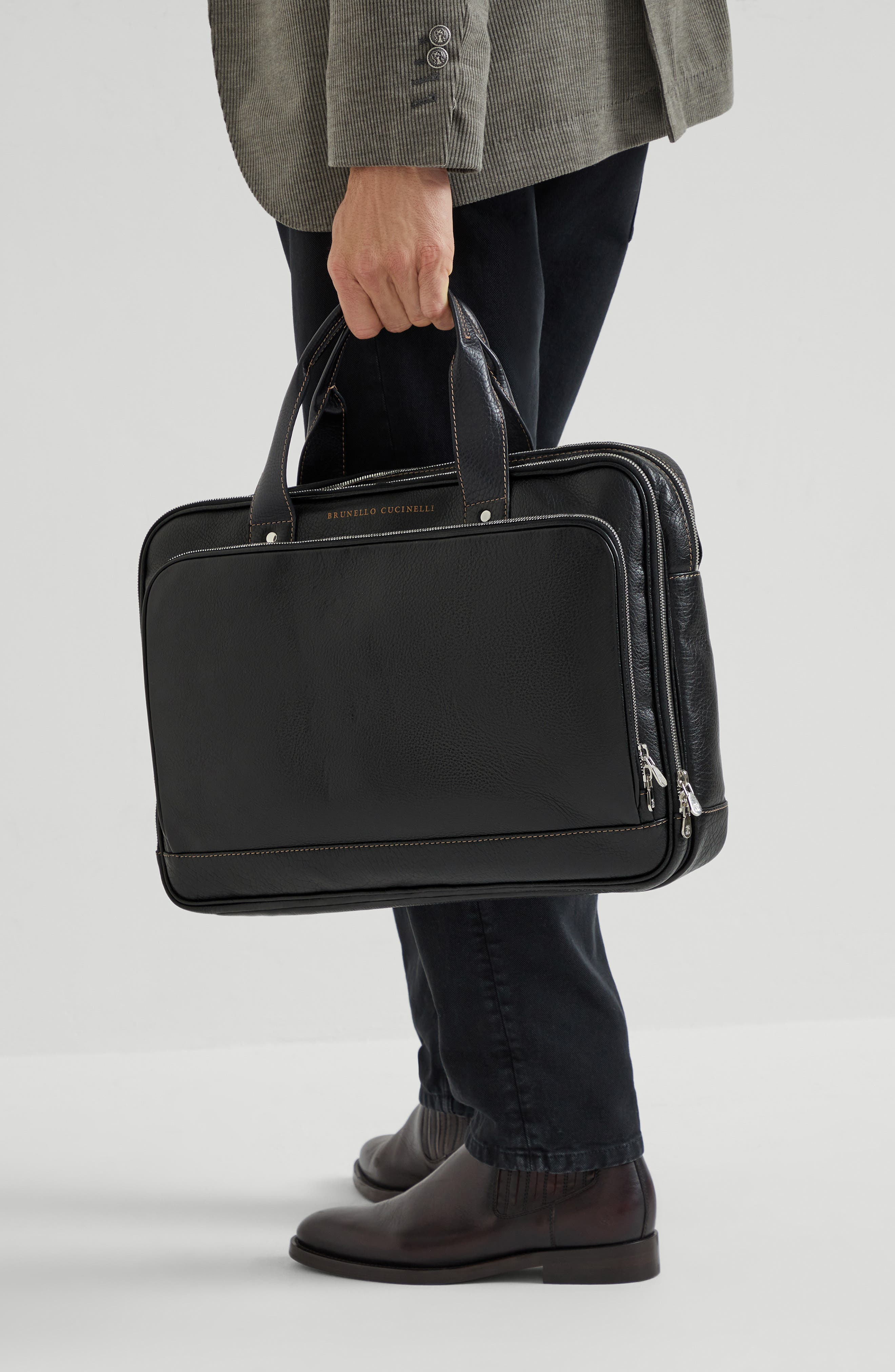 Brunello Cucinelli Briefcase in Black at Nordstrom - 5