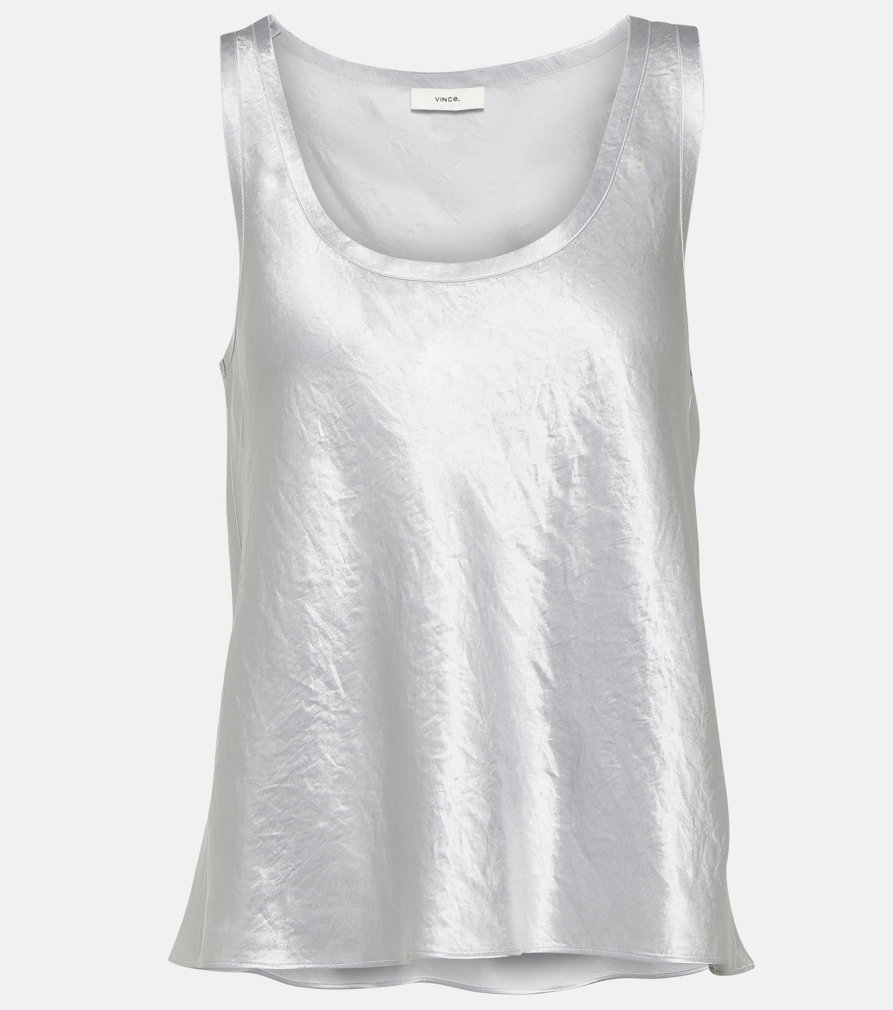 Satin tank top - 1