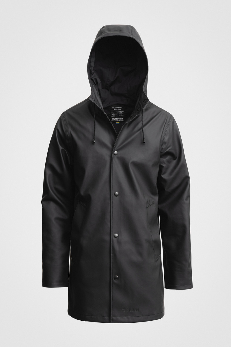 Arholma Raincoat Black 1