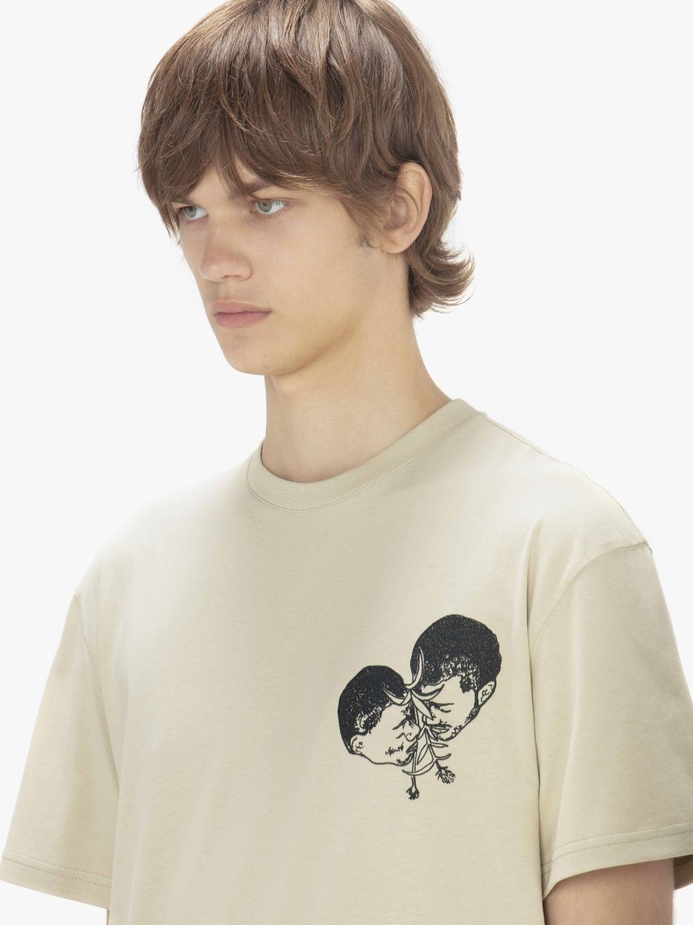 EMBROIDERED T-SHIRT - POL ANGLADA ARTWORK - 5