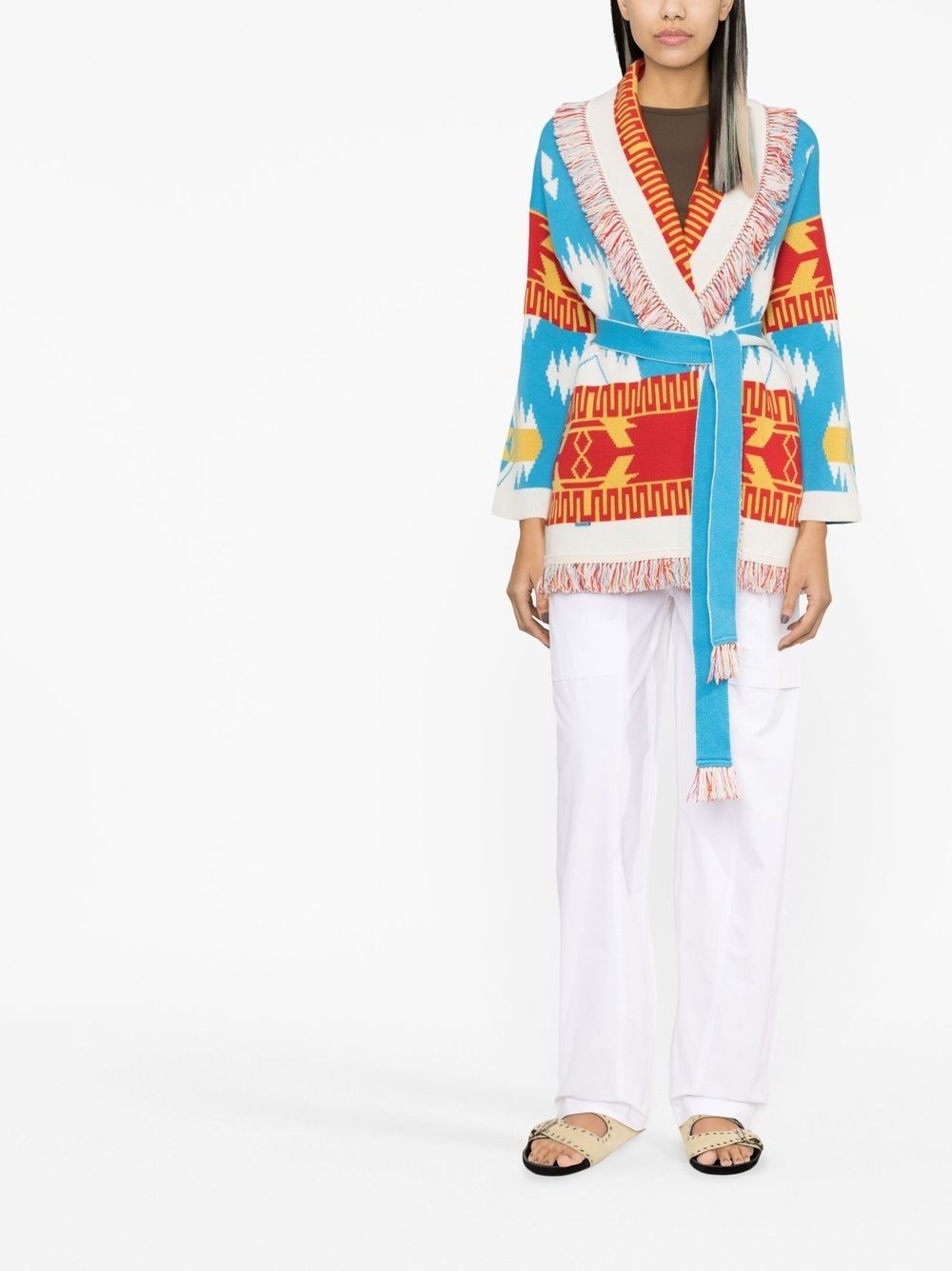 Icon jacquard-knit cardigan - 2