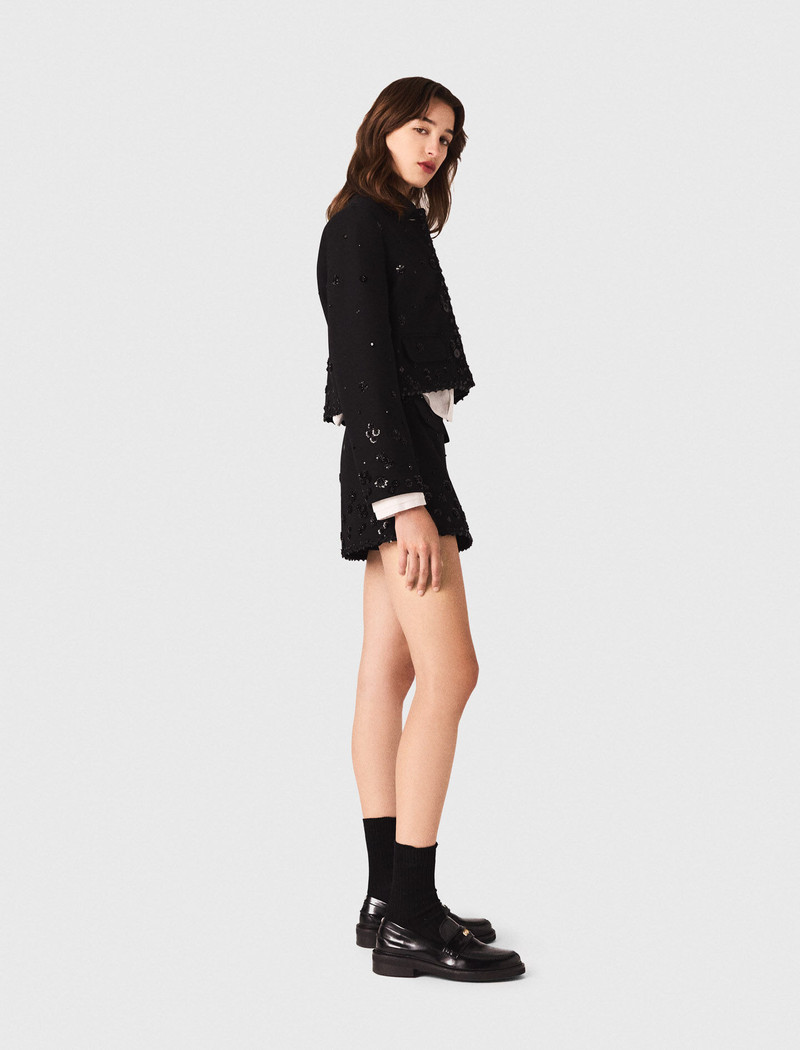 Short embroidered jacket 3