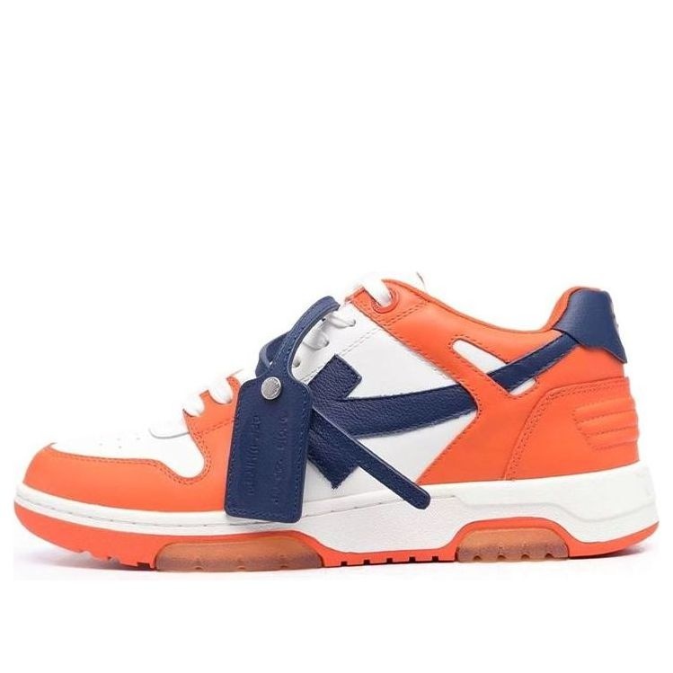 Off-White Out Of Office Low-Top Sneaker 'Orange Blue White ' OMIA189F21LEA0022045 - 1