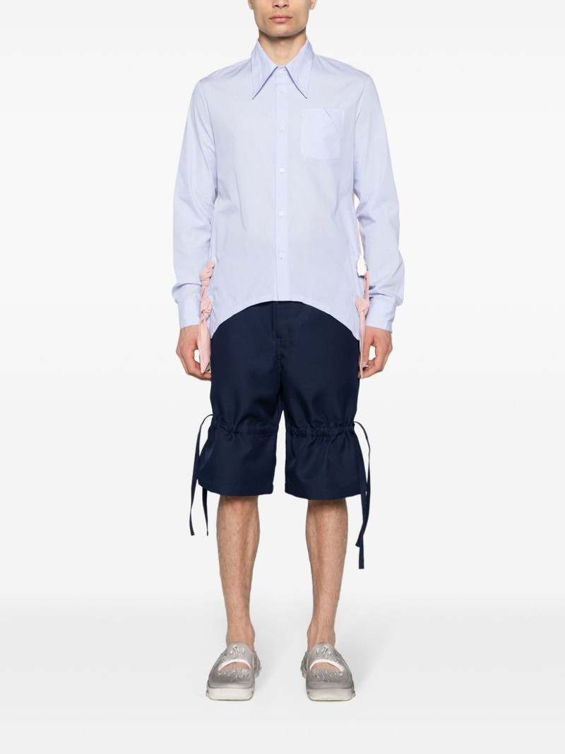 Comme des Garçons SHIRT wide-leg bermuda shorts outlook