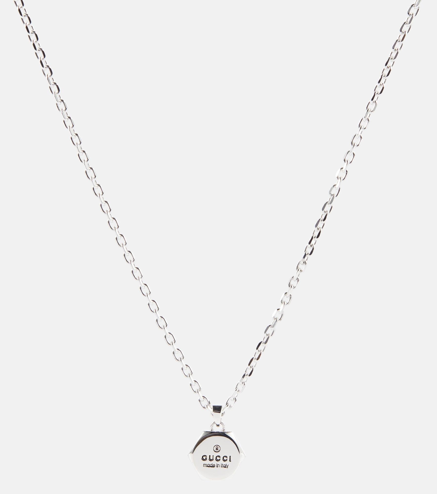 GUCCI Sterling silver necklace mytheresa REVERSIBLE