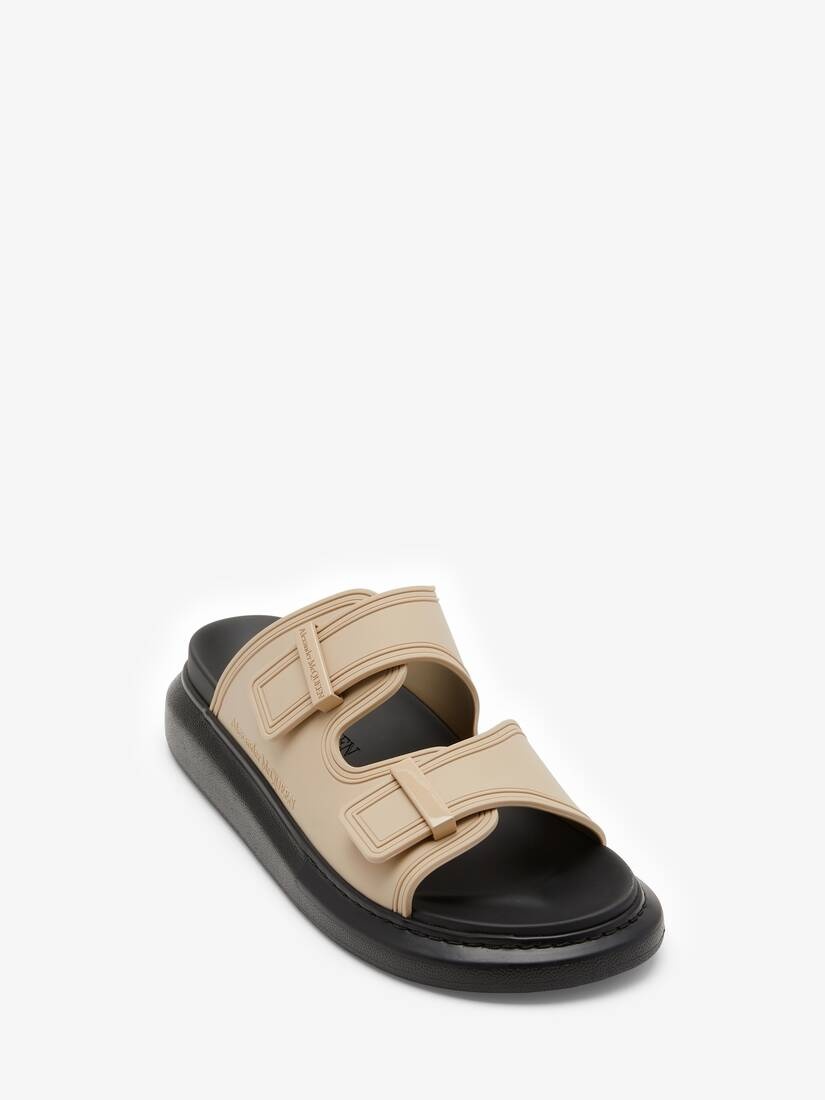 Men's Hybrid Slide in Beige - 2