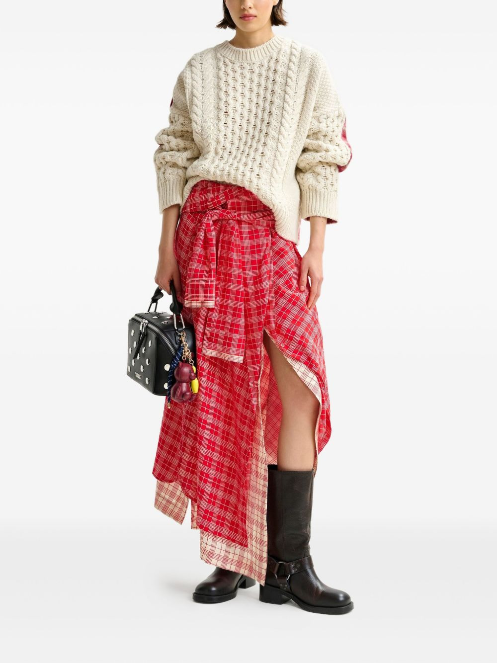 Iface cable-knit sweater - 2