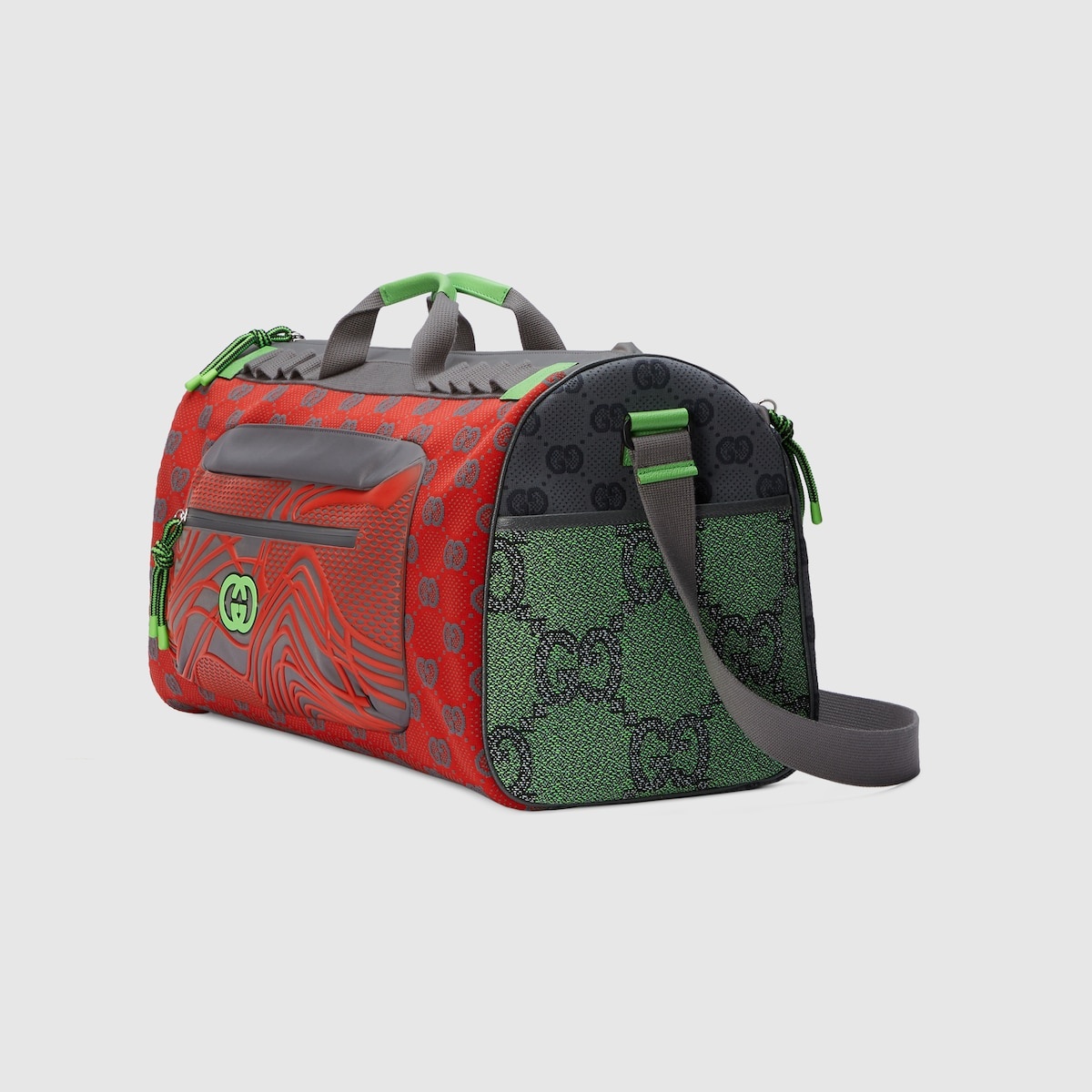 GG nylon duffle bag - 2
