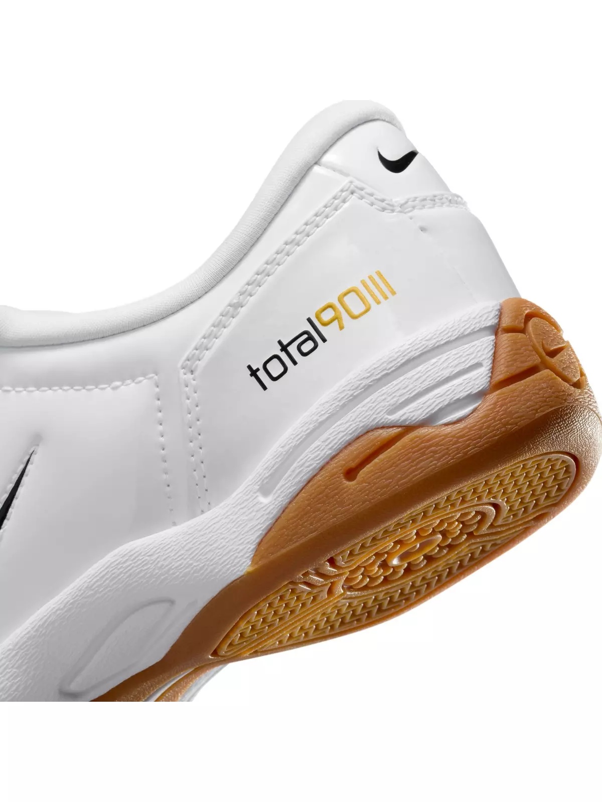 Total 90 "White/Black/Metallic Gold" Women's Shoe - 10