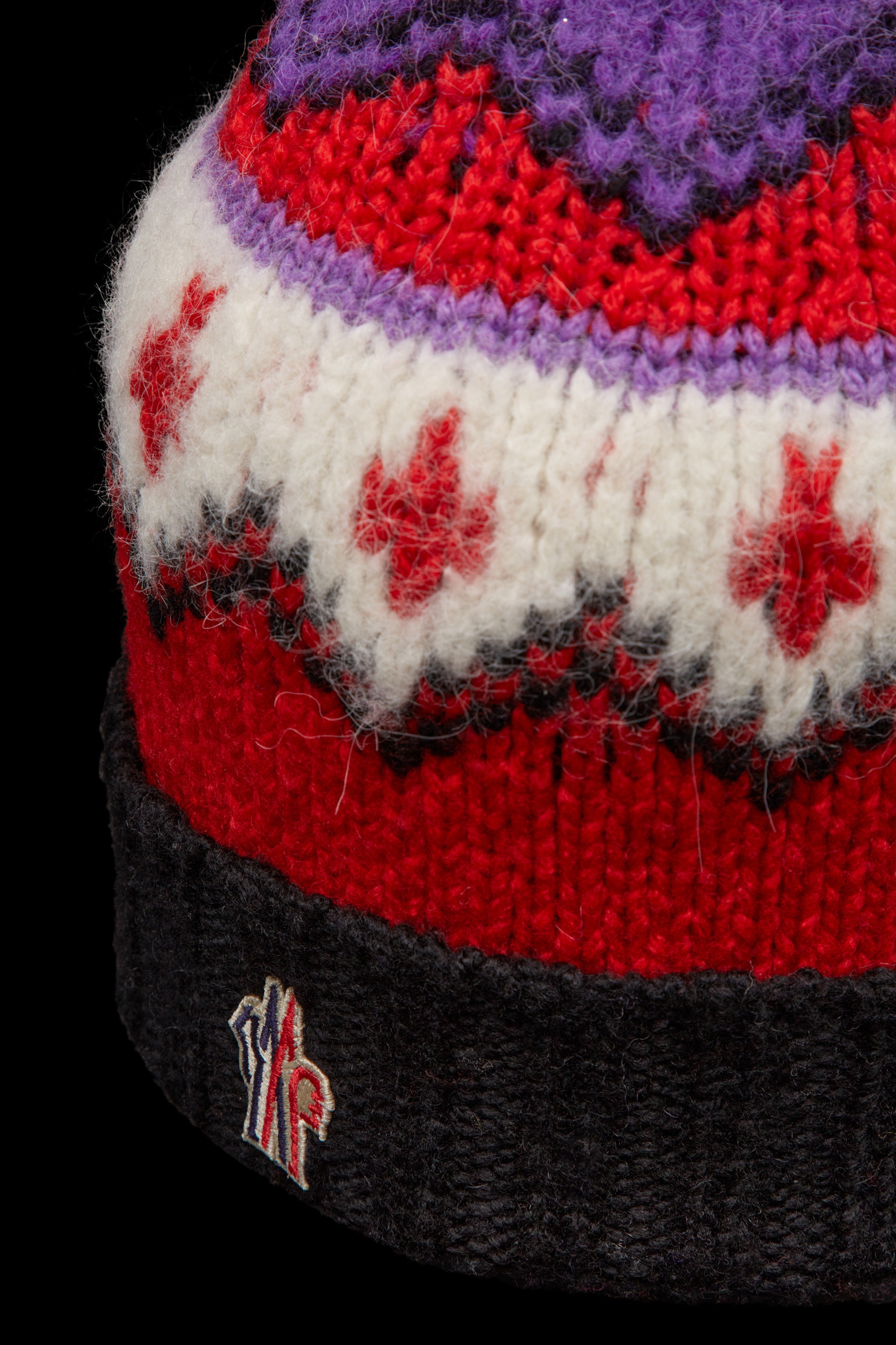 Alpaca & Wool Jacquard Beanie - 3