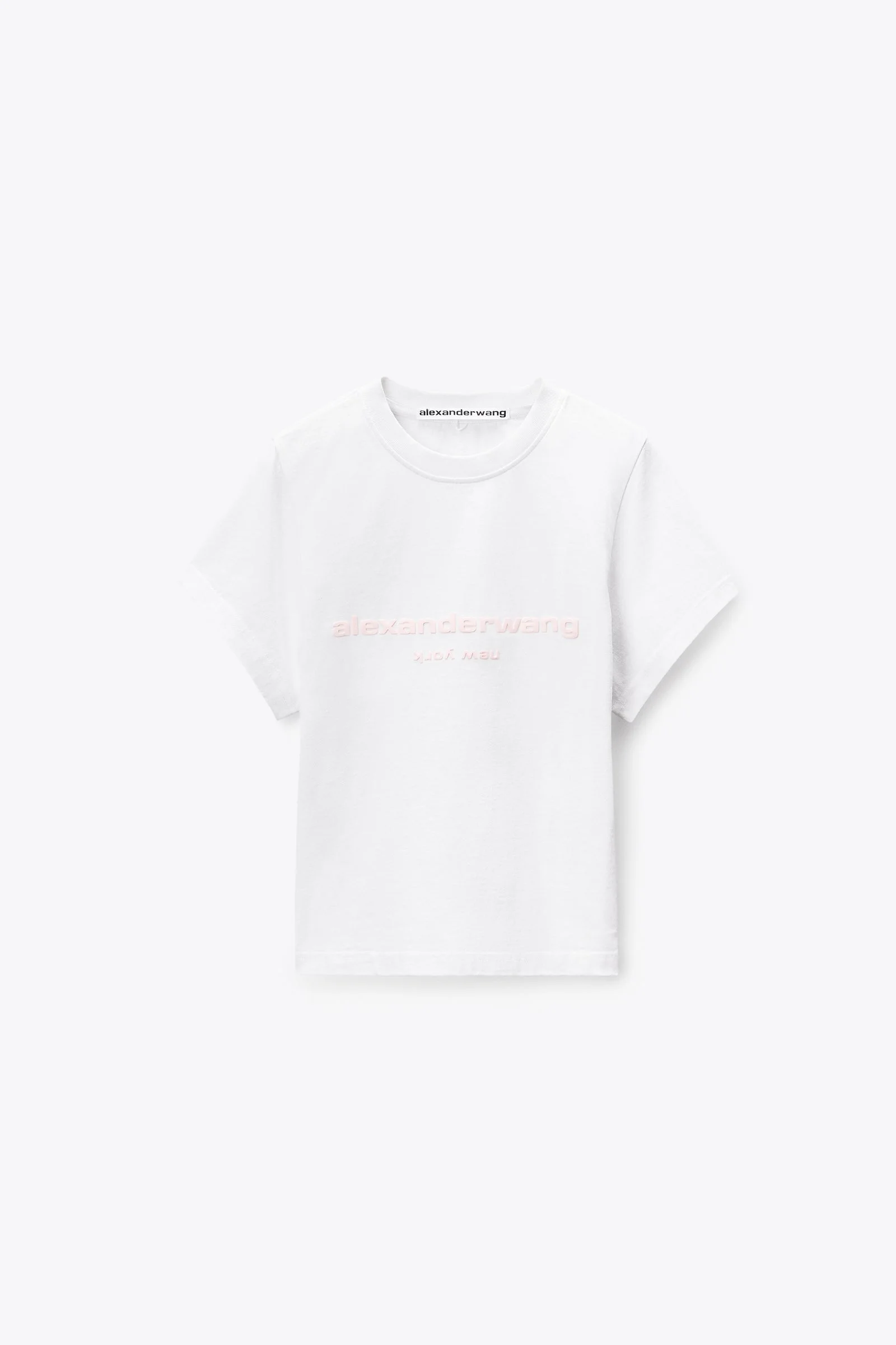 puff logo baby tee - 1