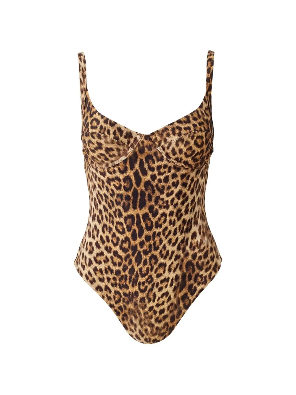 Mauritius cheetah-print swimsuit - 1