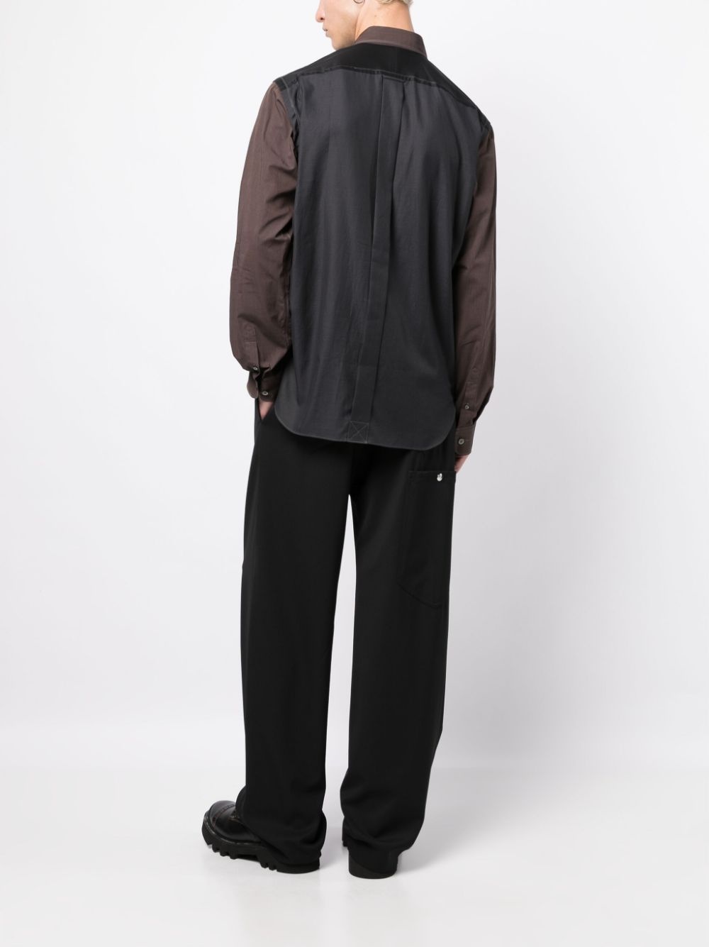 long-sleeve cotton shirt - 2